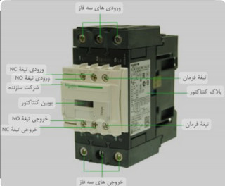 کنتاکتور اشنایدر اصل LC1D65 -230VAC