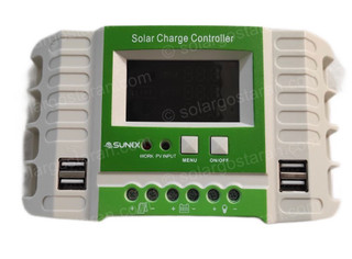 شارژ کنترلر 10 آمپر 12/24 ولت PWM برند سانکس Sunex مدل NT-10