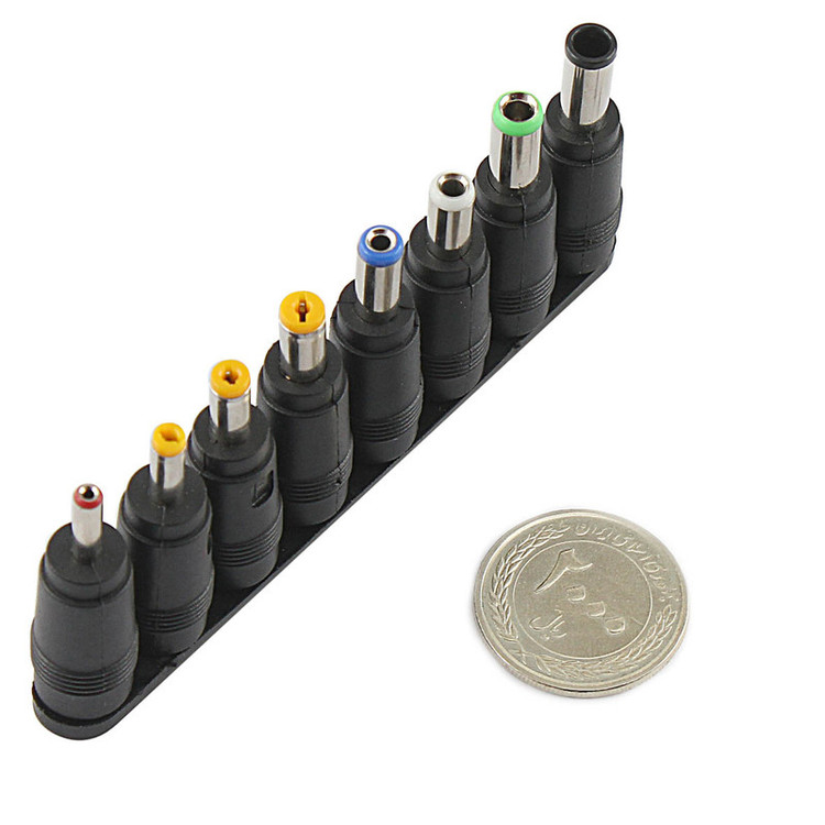 فیش تبدیل آداپتور مدل 5.5mm مجموعه 8 عددی