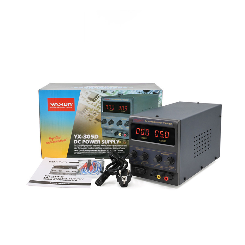 منبع تغذیه الکتریکی یاکسون مدل yx-305