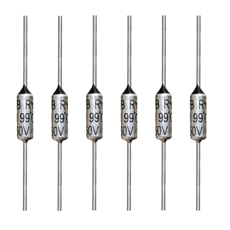 فیوز حرارتی مدل TF-10A-99D بسته 6 عددی