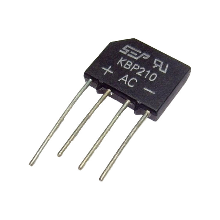 پل دیود کد KBP210 بسته 20 عددی