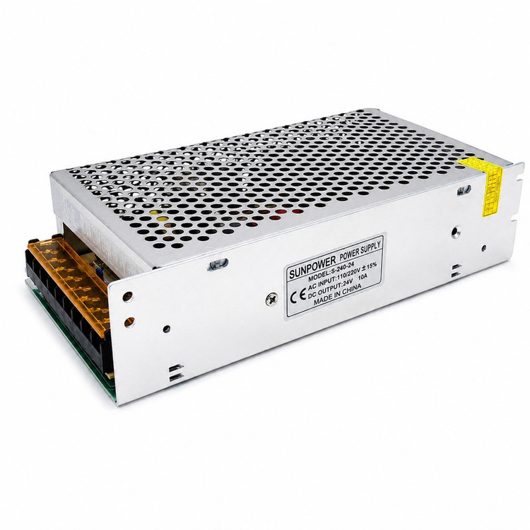 منبع تغذیه 24 ولت 10 آمپر سان پاور کد s240
