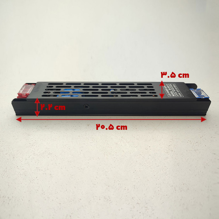 ترانس اسلیم 12 ولت 25 آمپر مدل MD-300W