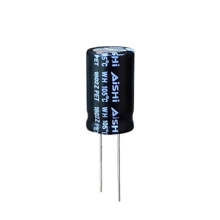 خازن الکترولیت 22 میکروفاراد 400 ولت آیشی مدل TEC-22400 بسته 4 عددی