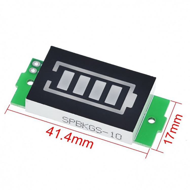 ماژول نمایش سطح شارژ باتری لیتیومی مدل AN-1-8C