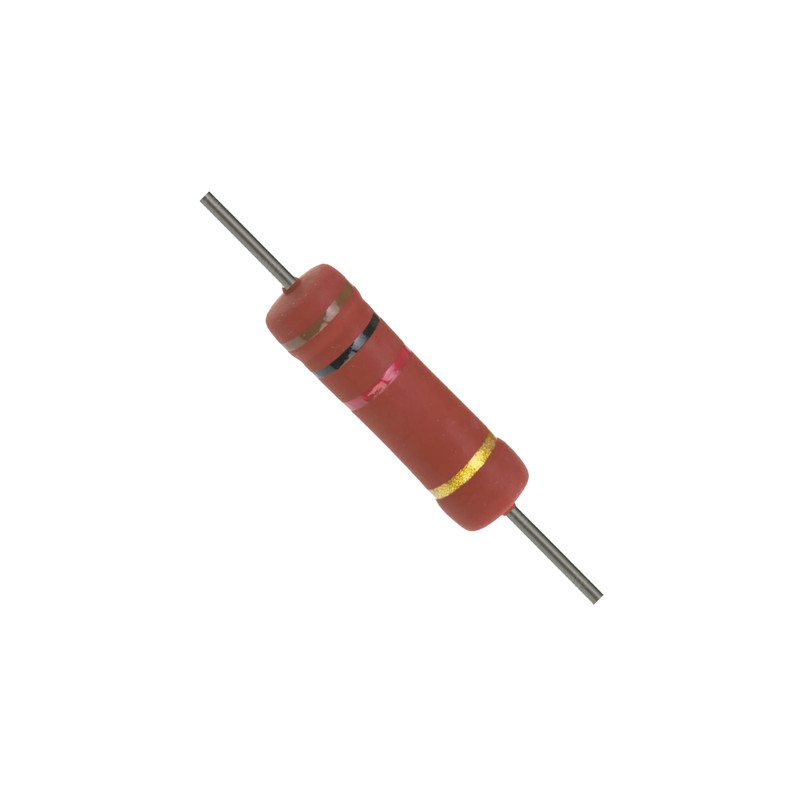 مقاومت 1 کیلو اهم 2 وات مدل 1K/2W بسته 30 عددی