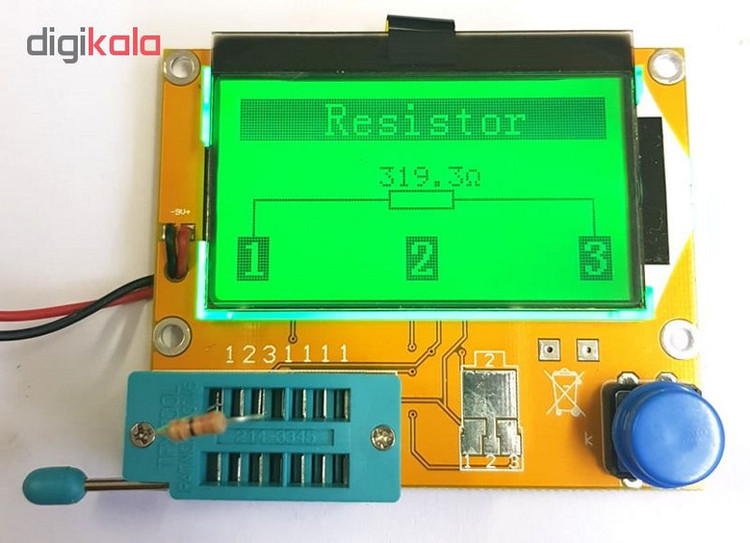 دستگاه تستر قطعات الکترونیکی مدل LCR-T4