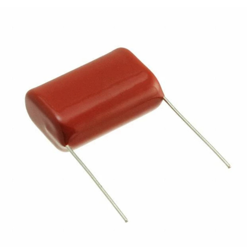 خازن پلی استر 820 نانو فاراد کد 400v بسته 5 عددی