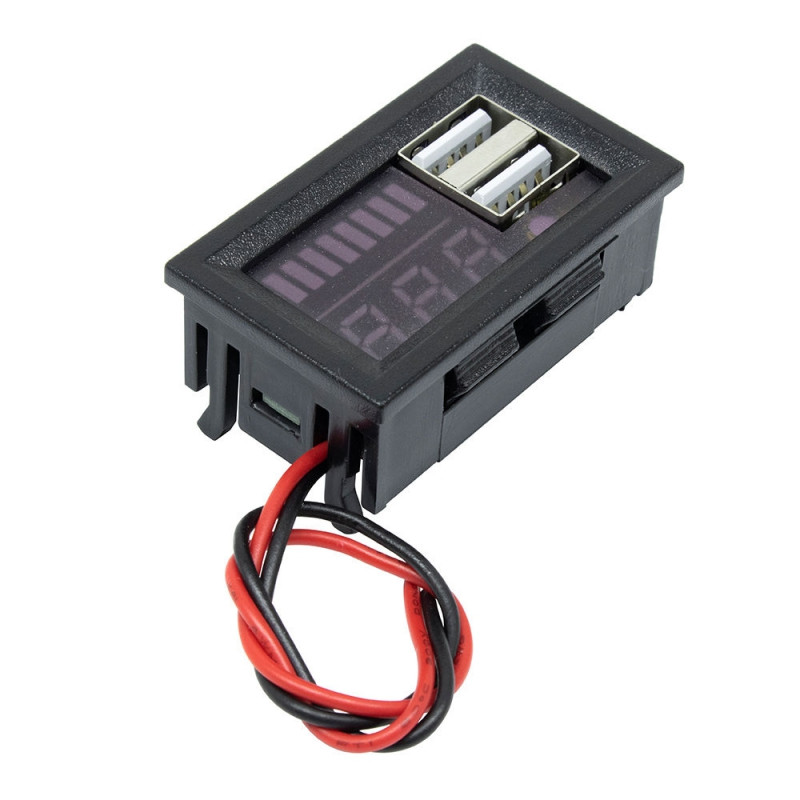 نمایشگر سطح شارژ باترى مدل USB