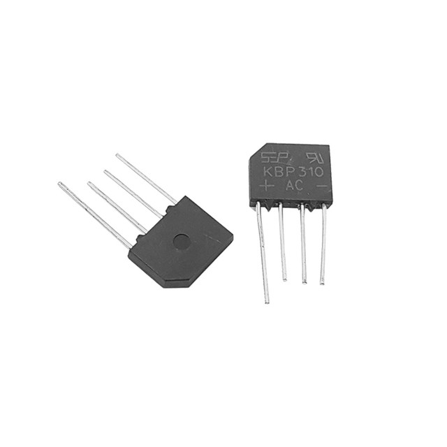 پل دیود 3 آمپر مدل KBP 310 بسته 2 عددی