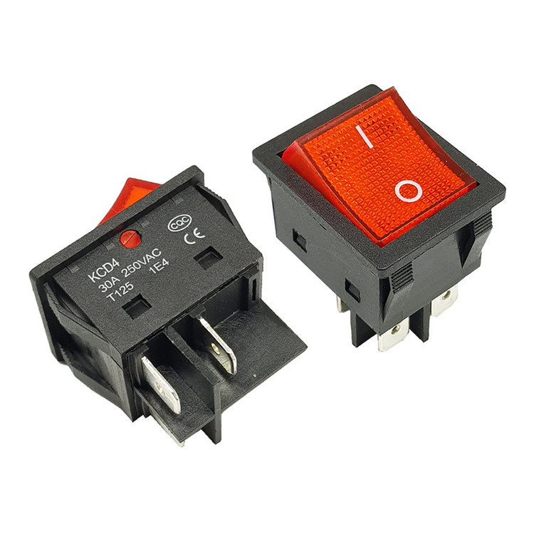 کلید راکر مدل 4 پایه کد KCD4-30A