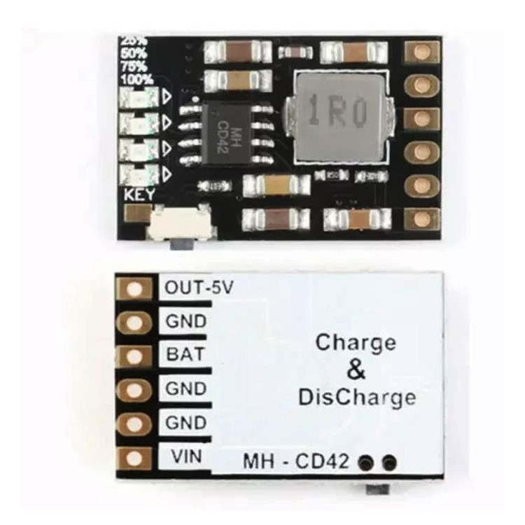 ماژول شارژ و دشارژ باتری لیتیومی مدل MH-CD42 بسته 2 عددی