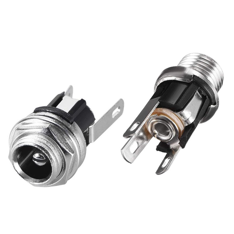 جک مادگی آداپتور مدل 5.5x2.1mm-DC025M بسته 2 عددی