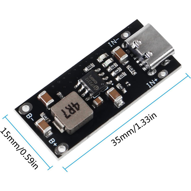 ماژول شارژ باتری لیتیومی مدل FAST-IP2312
