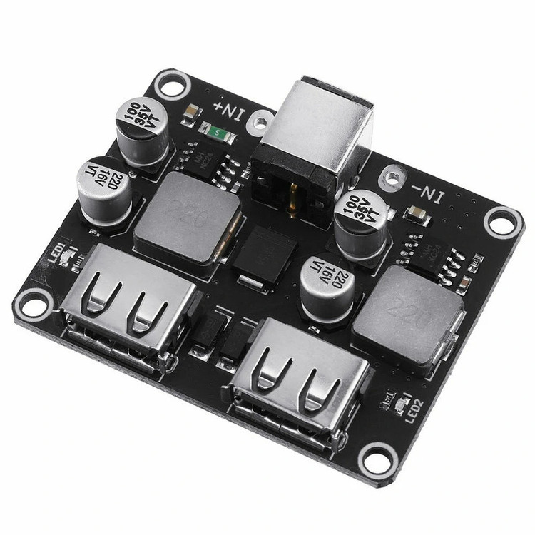 ماژول کاهنده ولتاژ مدل فست شارژ کد QC3_24W_X2
