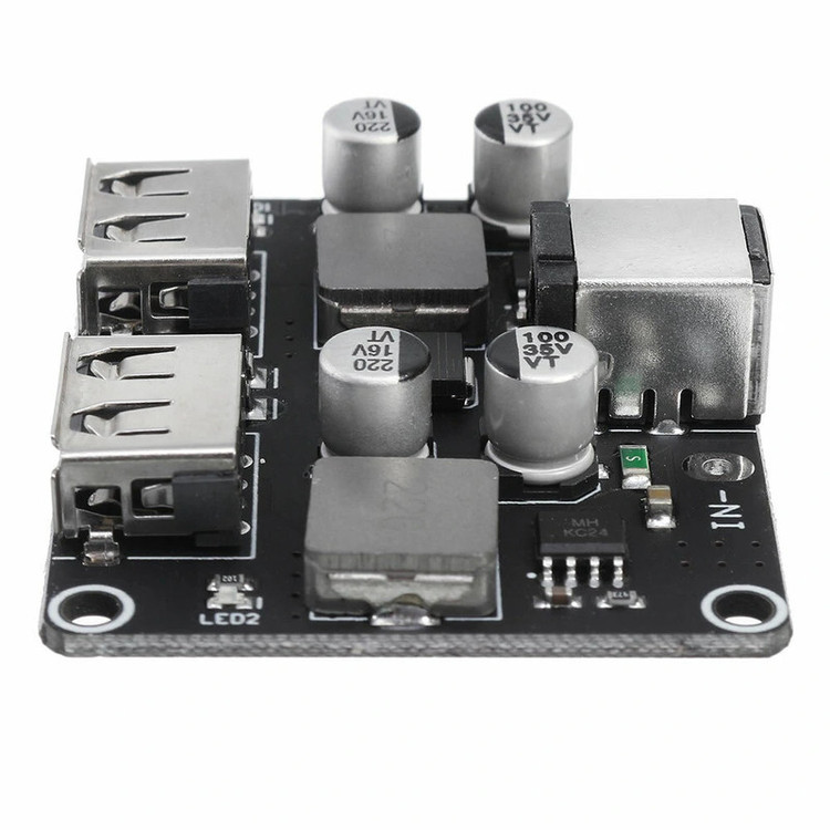 ماژول کاهنده ولتاژ مدل فست شارژ کد QC3_24W_X2