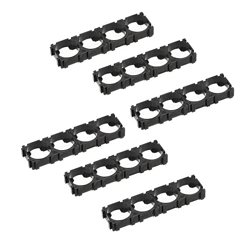 نگهدارنده باتری لیتیومی مدل 4cell-18650 بسته 6 عددی