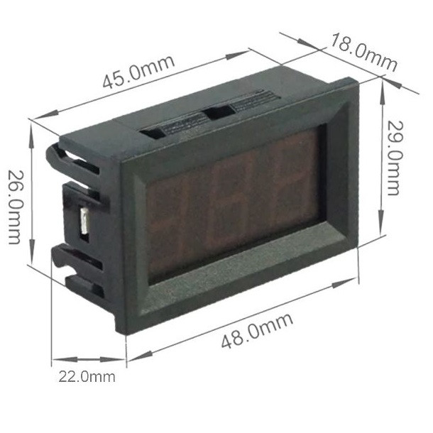 ماژول ولت متر دیجیتال مدل B0.56-30V