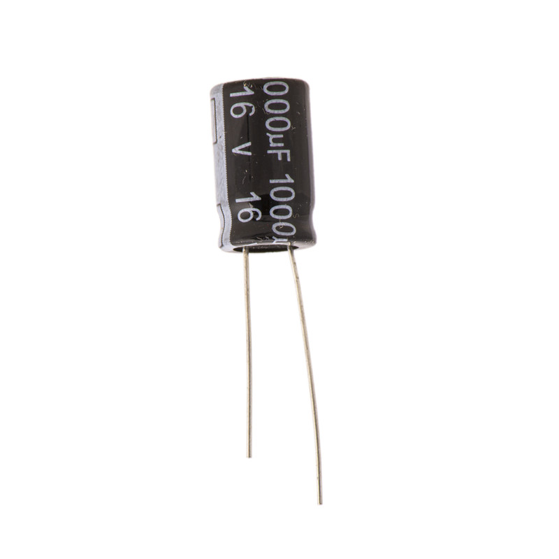 خازن الکترولیت 1000 میکرو فاراد کد 16v بسته 10 عددی