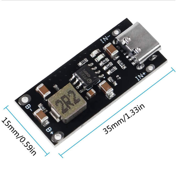 ماژول شارژر باتری لیتیوم 3 آمپر مدل FAST-IP2312
