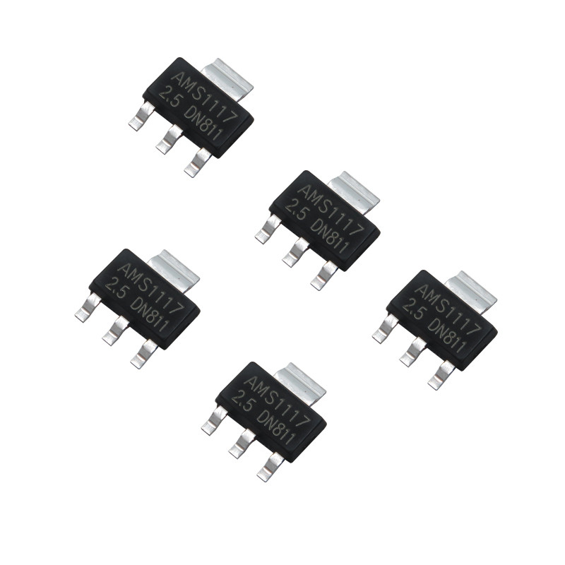 آی سی رگولاتور مدل AMS1117-2.5V بسته 5 عددی