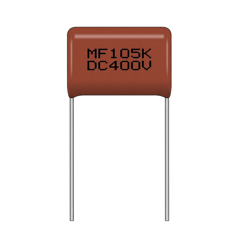 خازن 1میکرو فاراد 400 ولت مدل MF105/400V بسته 10 عددی