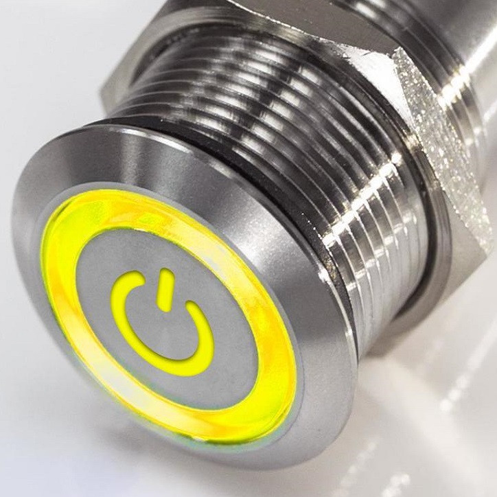 کلید فشاری مدل 220V / YLW