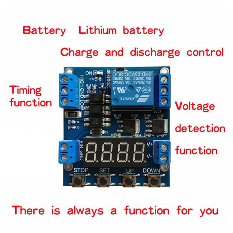 ماژول تایمر و کنترل ولتاژ مدل MultiFunction