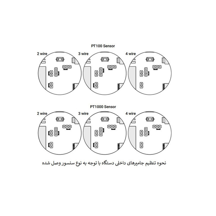 ترانسمیتر دما RTD به مدباس دیجی سنس مدل DS-PT01