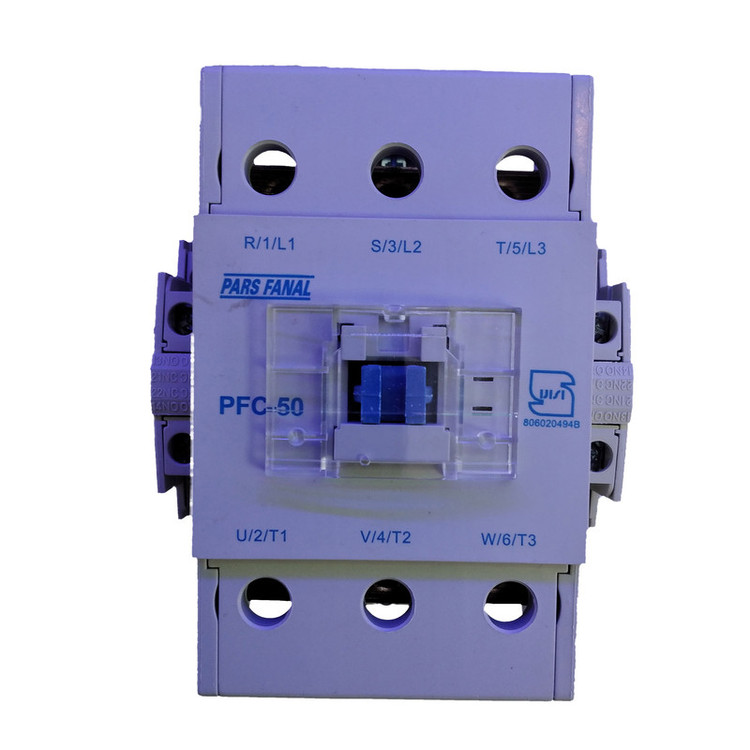 کنتاکتور پارس فانال مدل PFC-50 بوبین 220VAC