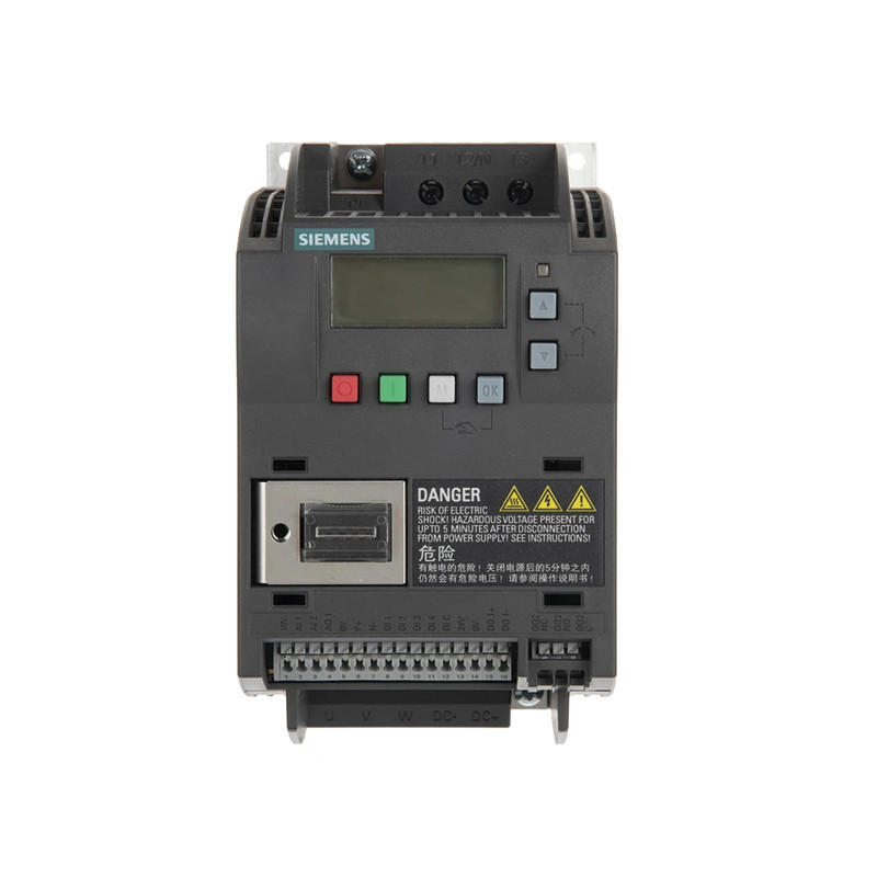کنترل دور موتور سه فاز زیمنس مدل 6SL3210-5BE17-5UV1