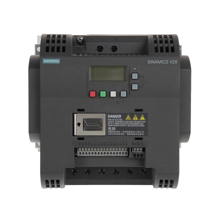 کنترل دور موتور تک فاز زیمنس مدل6SL3210-5BB22-2UV1