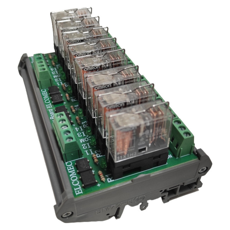 کارت رله اِلکامِک مدل E-RB-OTN8