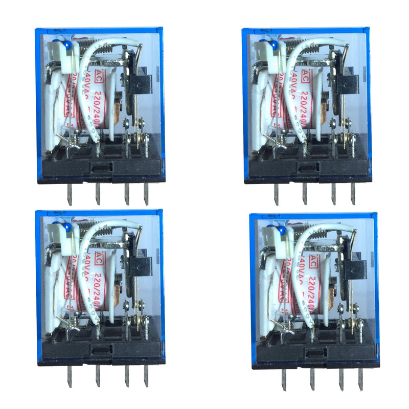 رله 8 پایه مدل MY2N-220vac بسته 4 عددی