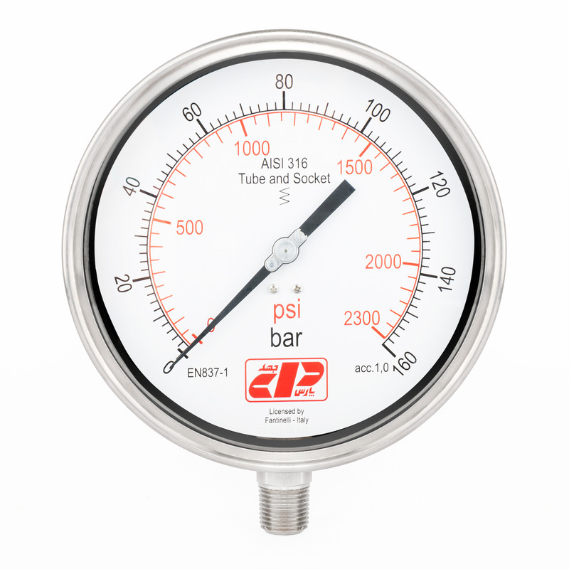 سنسور فشار پارس جهد مدل PJPG-2023Range 0 160 bar