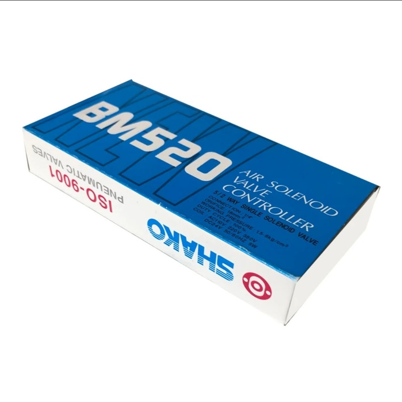 شیر برقی پنوماتیک بادی شاکو مدل BM320-02-S 3-2 1/4 24V