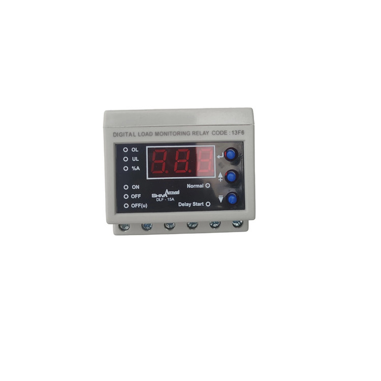 کنترل بار دیجیتال 15 آمپر شیوا امواج مدل DLF-15A کد 13F6 بسته پنج عددی