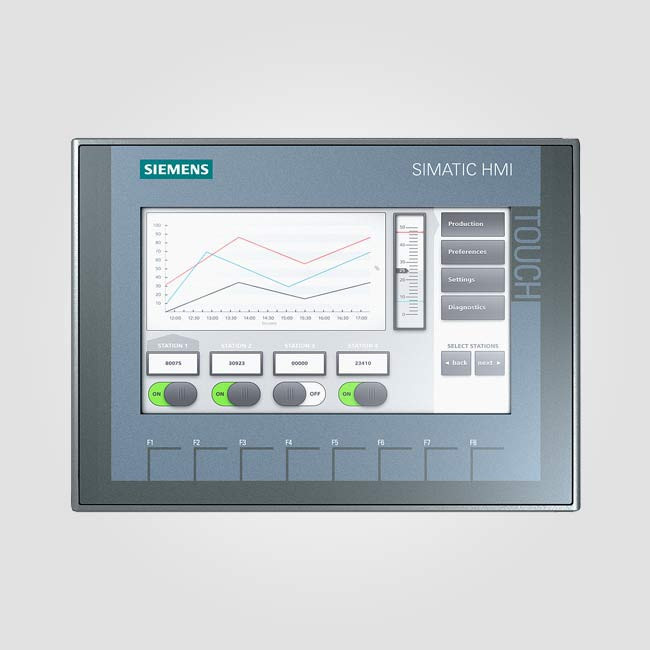 نمایشگر صنعتی زیمنس مدل KTP700