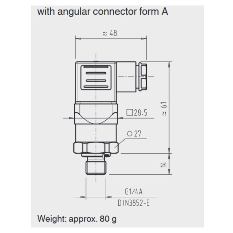 ترانسمیتر فشار ویکا مدل A-10-100b