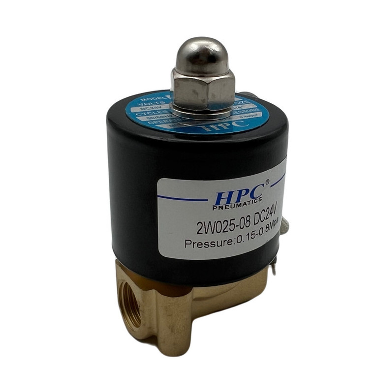 شیر برقی آب و هوا اچ پی سی مدل 2W-025-24V-DC