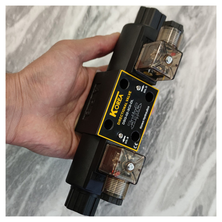 شیر برقی هیدرولیک کره مدل DSG-02-3C2-220V