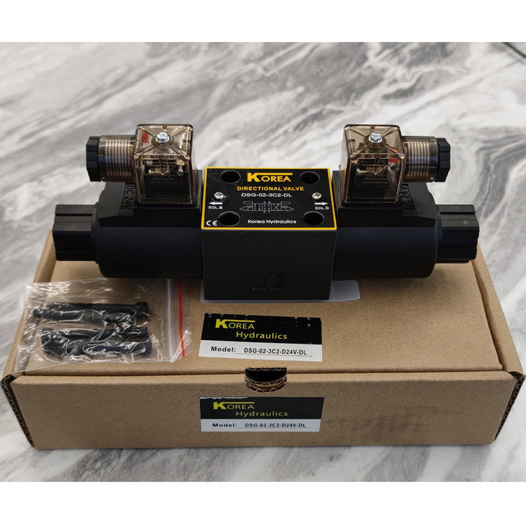 شیر برقی هیدرولیک کره مدل DSG-02-3C2-220V