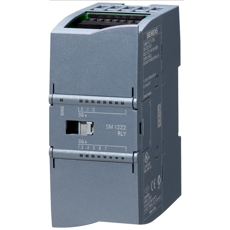سیگنال ماژول(کارت) خروجی دیجیتال زیمنس مدل SM1222 8 DO 24VDC پی ال سی S7-1200