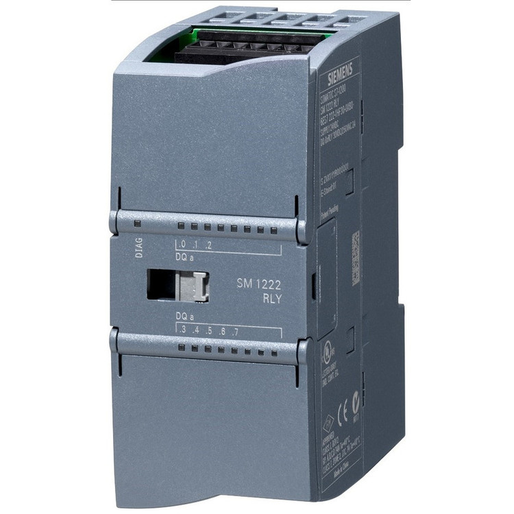 سیگنال ماژول(کارت) خروجی دیجیتال زیمنس مدل SM1222 8 DO 24VDC پی ال سی S7-1200