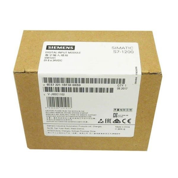 سیگنال ماژول زیمنس مدل SM 1221, 8 DI, 24VDC