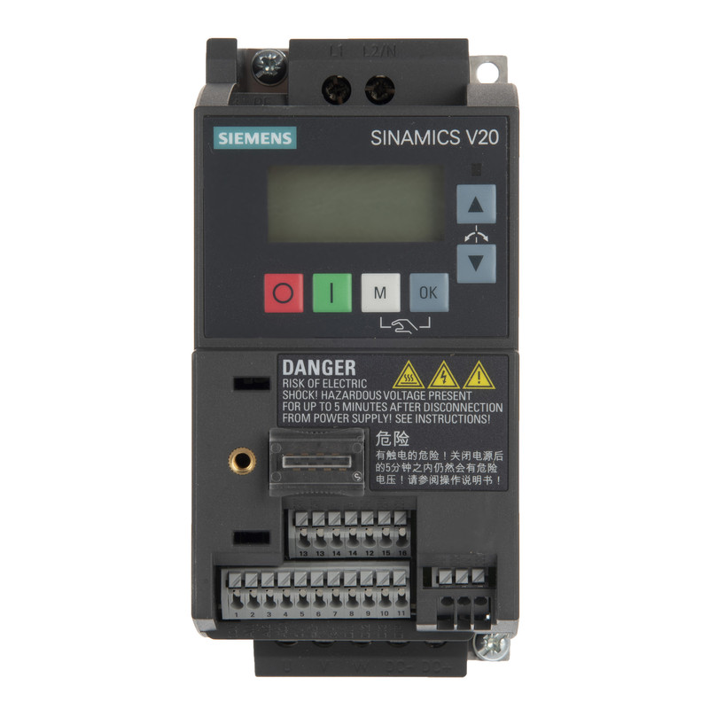 کنترل دور موتور زیمنس مدل 6SL3210_5BB17_5UV0