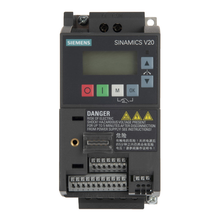 کنترل دور موتور زیمنس مدل 6SL3210_5BB17_5UV0