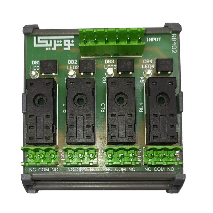 کارت رله 4 کانال نوتریکا مدل RB402N