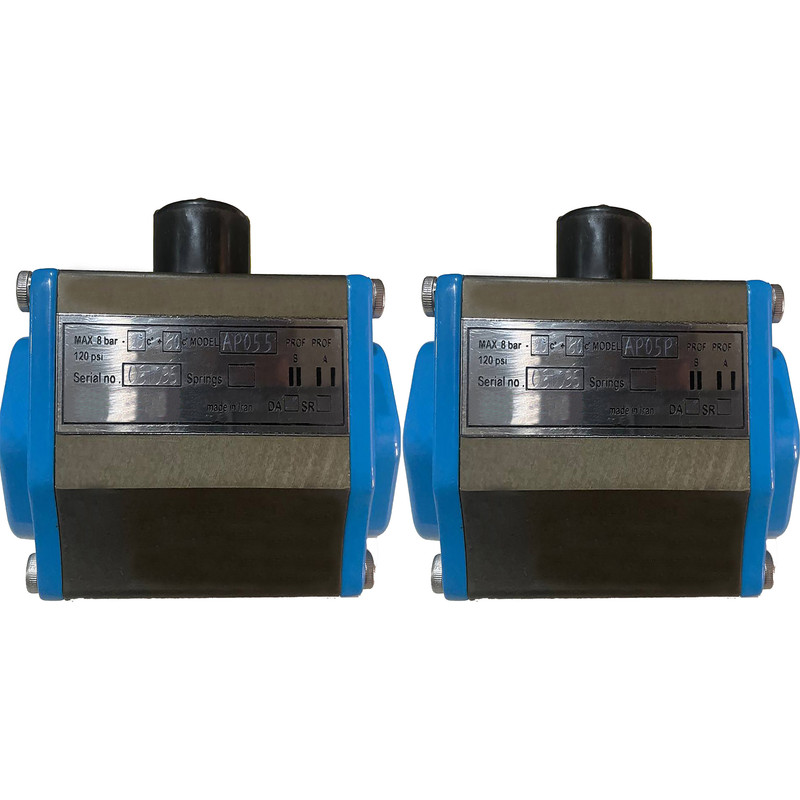 اکچویتور پنوماتیک روئین صنعت مدل RS050G بسته  دو عددی